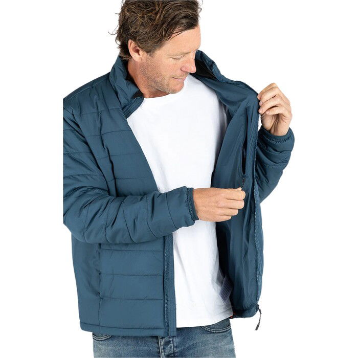 2024 Dryrobe Mens Mid Layer Jacket M100-JCKT-DSB - Deep Sea Blue